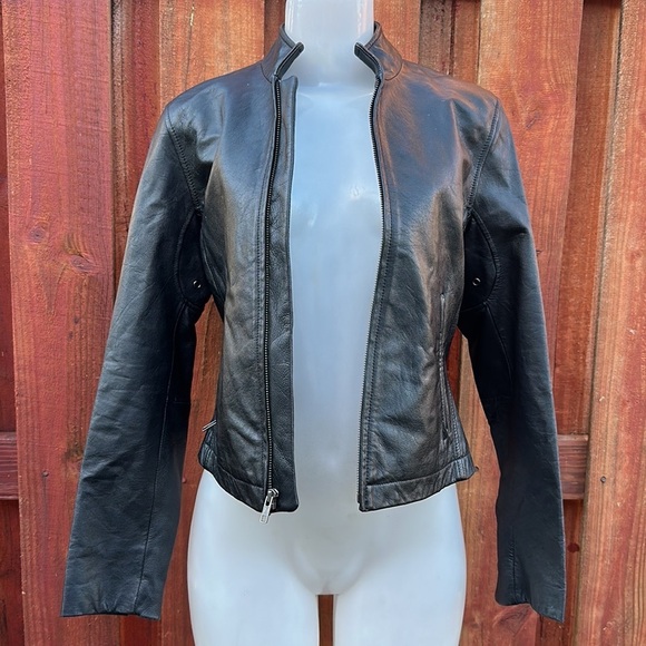 Y2K Wilsons Leather Maxima Jacket Size S - Picture 3 of 14